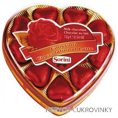Sorini srdce auguri 72g plast
