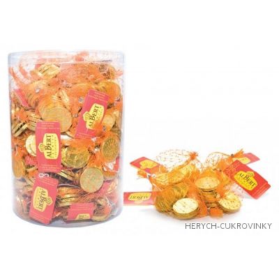 Mince zlaté v síťce 1,2 Kč 24g