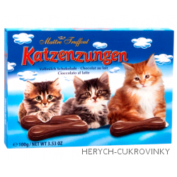 Kočičí jazýčky mléčné 100g MT