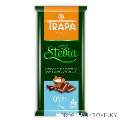 Trapa čokoláda Stévia mléčná 75g