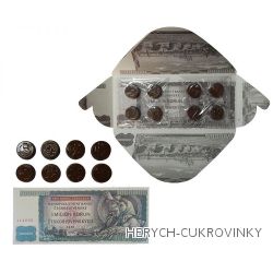 Bankovka Milion kčs - čokoláda hořká 60g