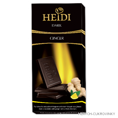 Heidi Dark Zázvor 80g