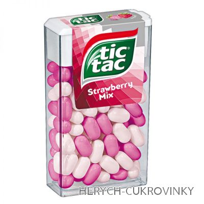 Tic tac strawberry mix 26g / 24Ks