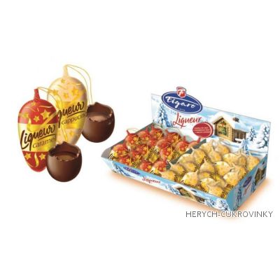 Figaro šišky cappuč. karamel likér / 90Ks