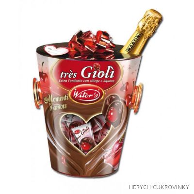Witor´s pralinky višeň 400g + Martini sekt 0,75l