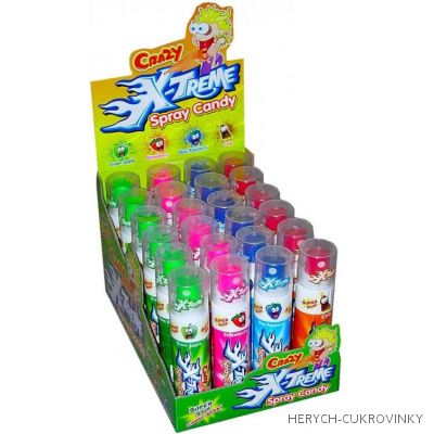 Sprej X-treme crazy / 24 Ks
