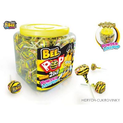 Lízátko Bee pop lipové balené / 125 Ks