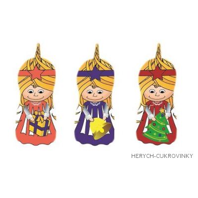 Andílek čokoládový 12,5g dóza / 30 Ks