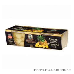 FJK Ananas kousky ve sladkém nálevu 2x135ml