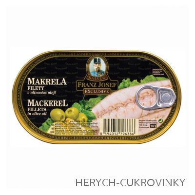 FJK Makrela filety v olivovém oleji 170 g