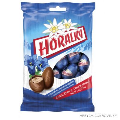 Horalky mini vajíčka plněná 100g