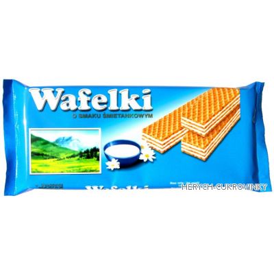 Vafle Wafelky vanilka 180g