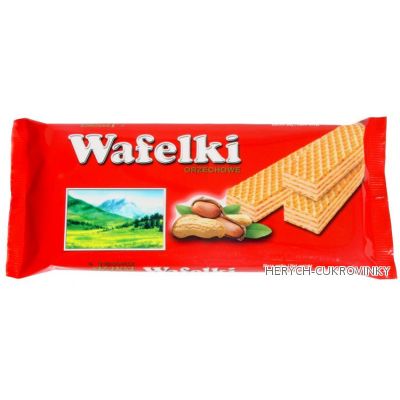 Vafle Wafelky oříšek 80g