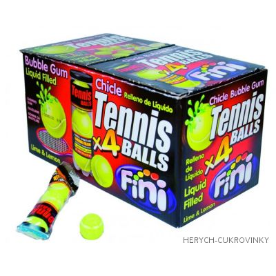 Fini žvýkačky tenis 4pack / 50 Ks