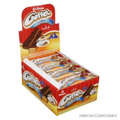 Goflet sušenky capučíno 32g / 24Ks
