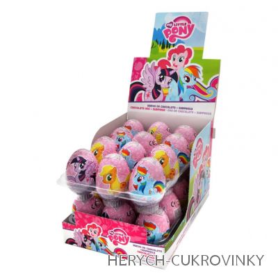 Vajíčko My little pony čok. / 24 Ks