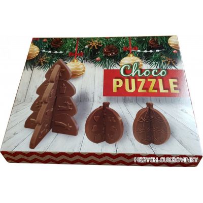 Puzzle vánoční 80g