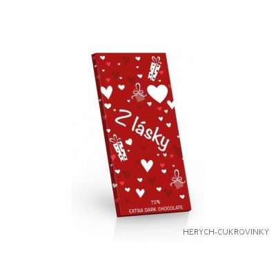 Z lásky - belgická čokoláda hořká 100g