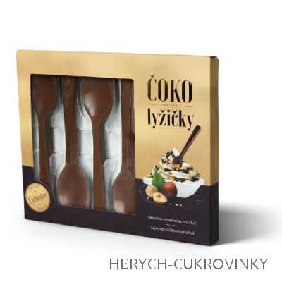 Elit čokoládové lžičky oříškové 54g