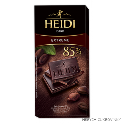 Heidi Dark extreme čok. 85% 80g