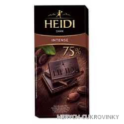 Heidi Dark intense čok. 75% 80g