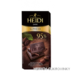Heidi Dark extreme čok. 95% 50g