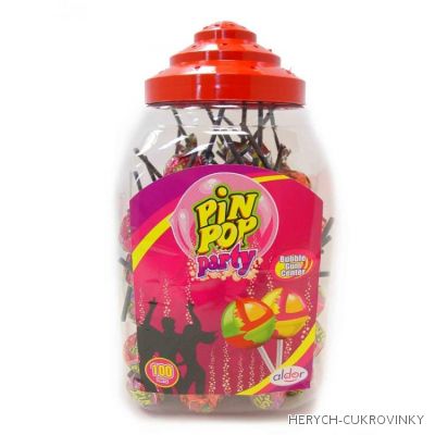 Lízátko Pin Pop párty mix / 100 Ks