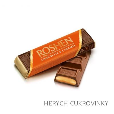 Roshen tyč. hoř. čok. karamel 43g
