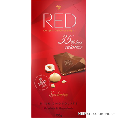 RED ml. čok. ořech 100g