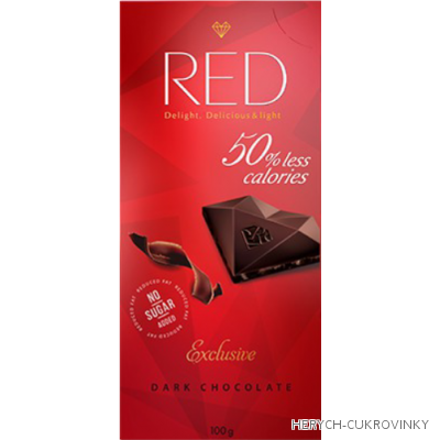 RED hoř. čok. 100g