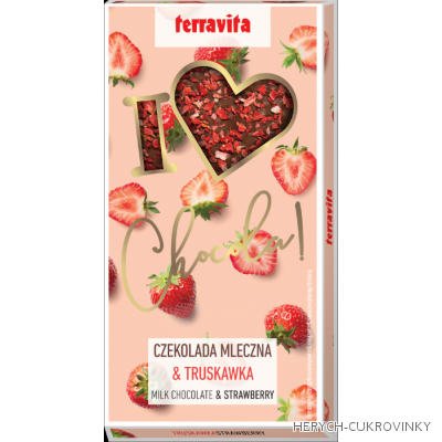 Terravita čok. ml. čok. jahoda 91,5g