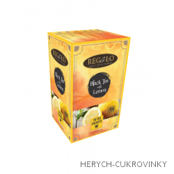 Regalo černý citrónový čaj porcovaný 40g