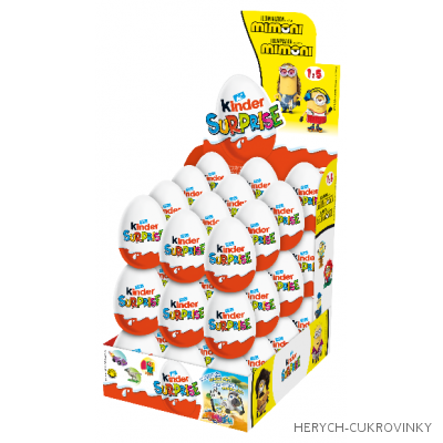 Kinder vajíčko Mimoni 20g / 72Ks