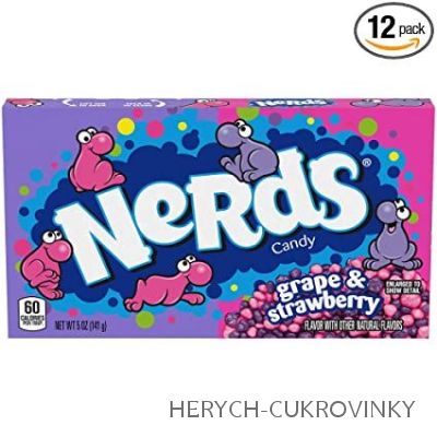 Nerds jahoda/hroznové víno 141,7g