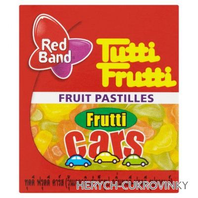 Tutti Frutti Cars 15g / 48ks