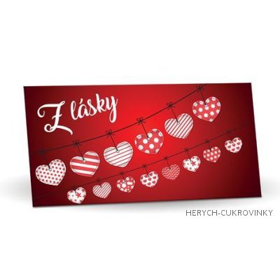 Maxi obálka Z lásky hoř. 75% 175g
