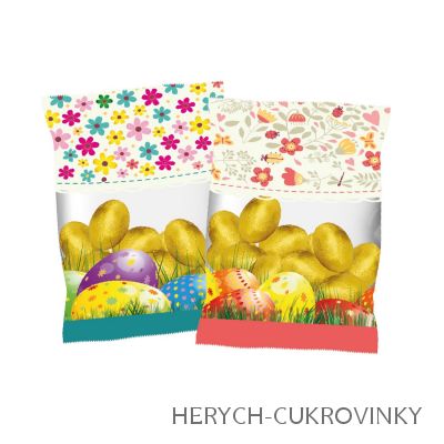 Vajíčka Double bílo-mléčné  sáček 100g