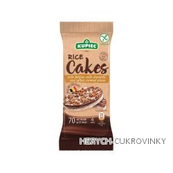 Rýžové chlebíčky s belg. čok. a karamelem 70g
