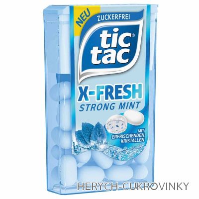Tic tac Fresh Strong Mint 11,9g / 24Ks