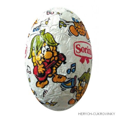 Sorini vajíčka plněná nugátem s cereál. a cornfl. 1Kg / cca 100Ks