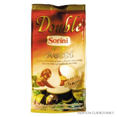 Sorini vajíčka bílo-mléč.čokoláda a oříš. krém 200g