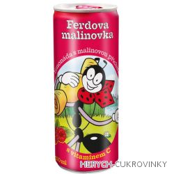 Ferda malinovka plech 250ml / 24 Ks