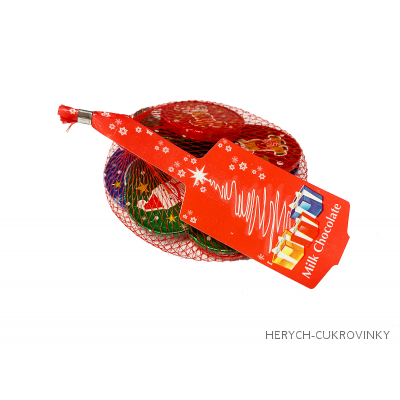 Mince čokoládové vánoční 72g síťka