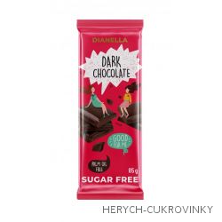 Sugar free čok. hořká 85g