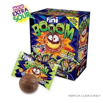 Fini žvýkačky Boom cola 5g / 200Ks
