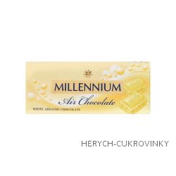 Millennium bublinková bílá čok. 90g