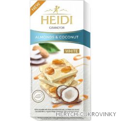 Heidi Grand´Or mandle, kokos, bílá čok. 100g