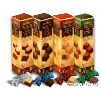 Delafaille Mini choc´s 38g mix /  16 Ks