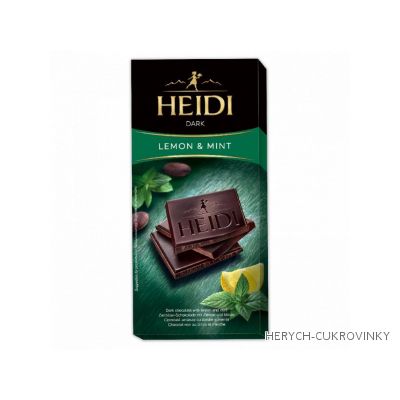 Heidi Dark Lemon + Mint 80g