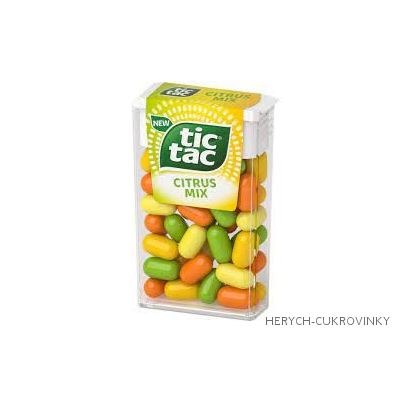 Tic tac Citrus mix 18g / 24Ks